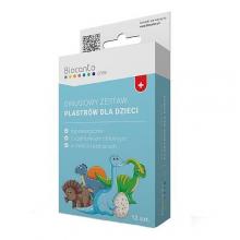 Zdjęcie produktu - Biocanto Dinusiowy Zestaw niebieskich plastr&oacute;w, 12 szt.