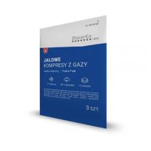 Zdjęcie produktu - BIOCANTO Kompresy jałowe 17-nitkowe 12-warstwowe 7cm x 7cm, 3 sztuki  