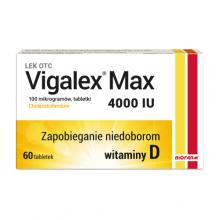 BIOFARM Vigalex Max 4000 j.m., 60 tabletek