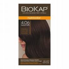 Zdjęcie produktu - Biokap Nutricolor 4.06 kawowy brąz 140ml USZKODZONE OPAKOWANIE