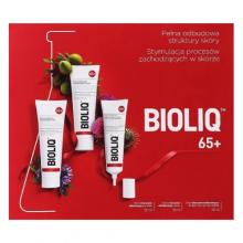 Zdjęcie produktu - BIOLIQ 65+ Zestaw Krem na dzień, 50ml + Krem na noc, 50ml + krem odbudowujący do sk&oacute;ry oczu, szyi, 30ml