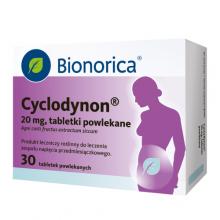 Zdjęcie produktu - BIONORICA Cyclodynon 20mg, 30 tabletek powlekanych