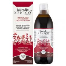 Zdjęcie produktu - Bioradix Xenico Żelazo w płynie z BIO miodem, 500 ml