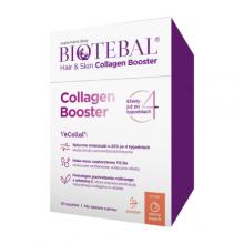 Zdjęcie produktu - Biotebal Hair & Skin Collagen Booster o smaku brzoskwiniowym, 30 sasz.