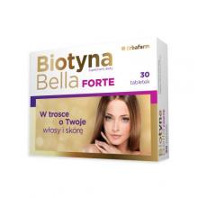 Zdjęcie produktu - Biotyna Bella Forte, 30 tabletek