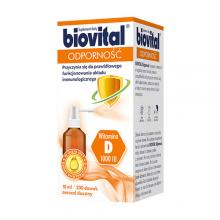 Zdjęcie produktu - Biovital Odporność aerozol doustny z witaminą D, 10ml
