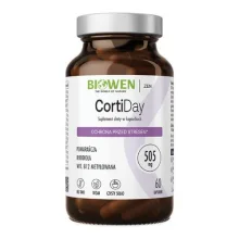 Zdjęcie produktu - Biowen CortiDay, 60 kaps. KR&Oacute;TKA DATA 24.10.2026