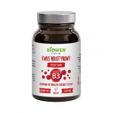 Zdjęcie produktu - Biowen Kwas nikotynowy Witamina B3 proszek, 120g