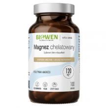 Zdjęcie produktu - Biowen Magnez chelatowany (diglicynian magnezu), 100 kaps.