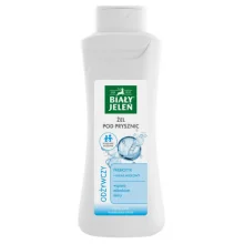 Zdjęcie produktu - Biały Jeleń Żel pod prysznic odżywczy Prebiotyk + Kwas mlekowy, 500 ml