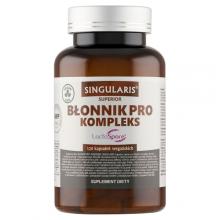 Zdjęcie produktu - SINGULARIS Błonnik Pro Kompleks LactoSpore, 120kaps.