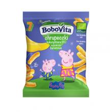 Zdjęcie produktu - BoboVita Bio Chrupeczki kukurydziane wyśmienicie bananowe, 20 g