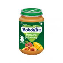 Zdjęcie produktu - BoboVita Brzoskwinie jabłka i mango po 8 miesiącu, 190 g