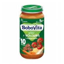 BOBOVITA Gulasz z wołowiną i makaronem po 10. miesiącu, 250g