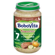 Zdjęcie produktu - BoboVita Kaszotto! Komosa ryżowa z cielęciną i cukinią po 7 miesiącu, 190 g