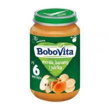 Zdjęcie produktu - BoboVita Przecier morele banany i jabłka - 190g