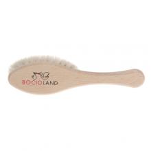 Zdjęcie produktu - BOCIOLAND Drewniana szczotka do włos&oacute;w kozina Elipsa