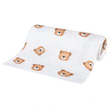 Zdjęcie produktu - BOCIOLAND Pieluszka bambusowa 40x40cm teddy bear