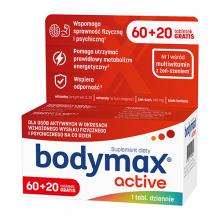 Zdjęcie produktu - BODYMAX ACTIVE, 60 tabletek + 20 tabletek