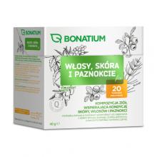 Zdjęcie produktu - Bonatium Włosy, sk&oacute;ra i paznokcie fix Herbatka ziołowa, 20 sasz.