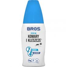 Zdjęcie produktu - BROS Płyn na komary i kleszcze, 100ml