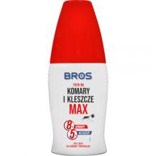 Zdjęcie produktu - BROS Płyn na komary i kleszcze MAX, 50ml