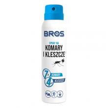 Zdjęcie produktu - BROS Spray na komary i kleszcze, 90ml 