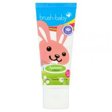 Zdjęcie produktu - BRUSHBABY Pasta do zęb&oacute;w jabłkowo-miętowa 0-3 lat, 50 ml