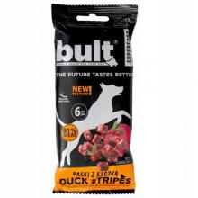 Zdjęcie produktu - Bult Tasty Strips Superfoods Przysmak dla psa paski z kaczką, 6 szt.