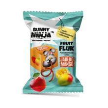 Zdjęcie produktu - BUNNY NINJA Fruit Fluk Przekąska owocowa o smaku jabłko-mango, 15g
