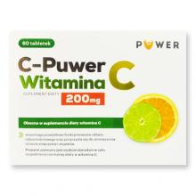 Zdjęcie produktu - C-Puwer Witamina C 200mg, 60 tabl.