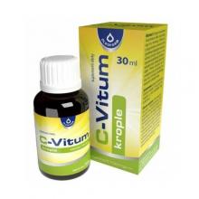 Zdjęcie produktu - C-VITUM Krople 100 mg, 30 ml - suplement diety z witaminą CUSZKODZONE BRAK TEKTUROWEGO OPAKOWANIA