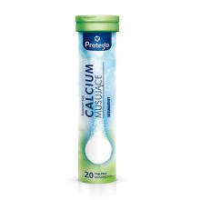 Zdjęcie produktu - CALCIUM musujące Protego, 20tabl. musujących