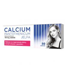 Zdjęcie produktu - CALCIUM PANTOTHENICUM JELFA 100 mg, 50 tabletek
