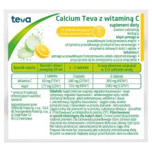 Zdjęcie produktu - Calcium Pliva z witaminą C - 14 tabletek musujących 