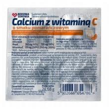 Zdjęcie produktu - Rodzina Zdrowia Calcium z witaminą C, 12 tabletek musujących