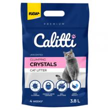 Zdjęcie produktu - Calitti Clumping Crystals Silikonowy, zbrylający, bezzapachowy żwirek dla kota, 3,8 l