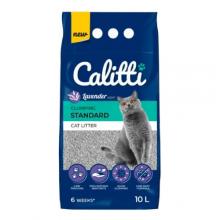 Zdjęcie produktu - Calitti Standard Bentonitowy, mocno zbrylający, lawendowy żwirek dla kota, 10l