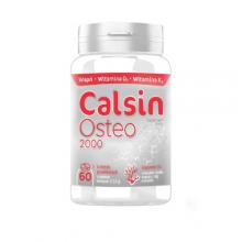 Zdjęcie produktu - Calsin Osteo 2000 wapń 800 mg, witamina D i K2 - 60 tabl. KR&Oacute;TKA DATA 30.09.2026