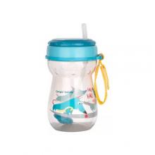Zdjęcie produktu - CANPOL BABIES Bidon ze składaną rurką silikonową z odważnikiem 9m+ 350ml 56/518