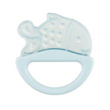 Zdjęcie produktu - CANPOL BABIES Gryzak elastyczny z grzechotką niebieska ryba 13/107, 1szt.