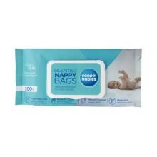 Zdjęcie produktu - Canpol Babies Woreczki zapachowe na zużyte pieluszki, 100 szt.