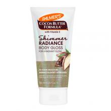 Zdjęcie produktu - Palmer's CBF Shimmer Radiance Body Gloss Rozświetlający balsam do ciała z drobinkami, 155 ml