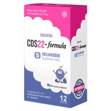 Zdjęcie produktu - CDS22-formula 5 mld proszek do sporządzenia zawiesiny o smaku bor&oacute;wkowym, 12 sasz. (dawniej Vivomixx)