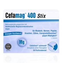 Zdjęcie produktu - Cefamag 400 Stix Magnez, 36 sasz.