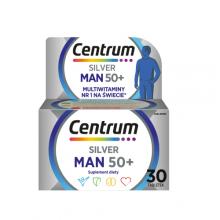 Zdjęcie produktu - Centrum Silver Man 50+ dla mężczyzn po 50 r.ż., 30 tabletek