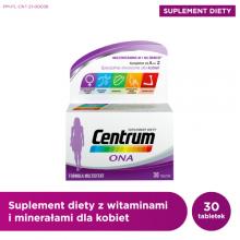 CENTRUM ONA Formuła Multiefekt, 30 tabletek