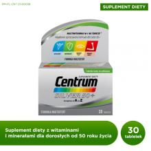 CENTRUM SILVER 50+, 30 tabletek