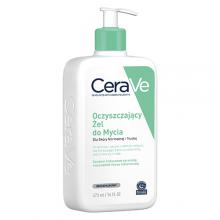 Zdjęcie produktu - CeraVe Oczyszczający żel do mycia dla skóry normalnej i tłustej, 473 ml
