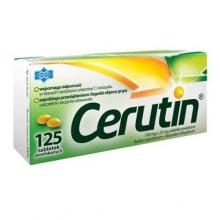 Zdjęcie produktu - CERUTIN - 125 tabletek  BRAK OPAKOWANIA